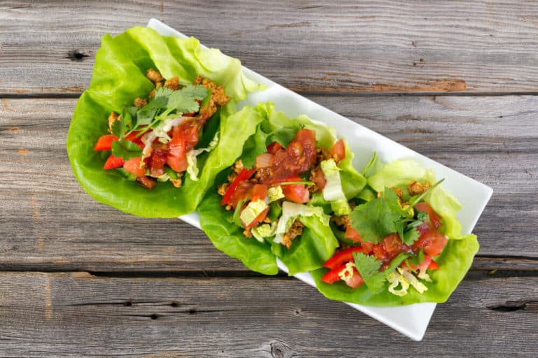 Butterhead Lettuce Chicken Wraps Recipe Vegehome