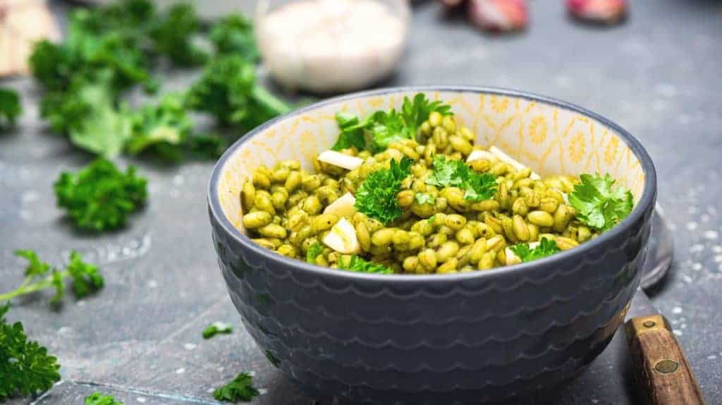 Cheesy Kale And Basil Risotto Recipe Vegehome